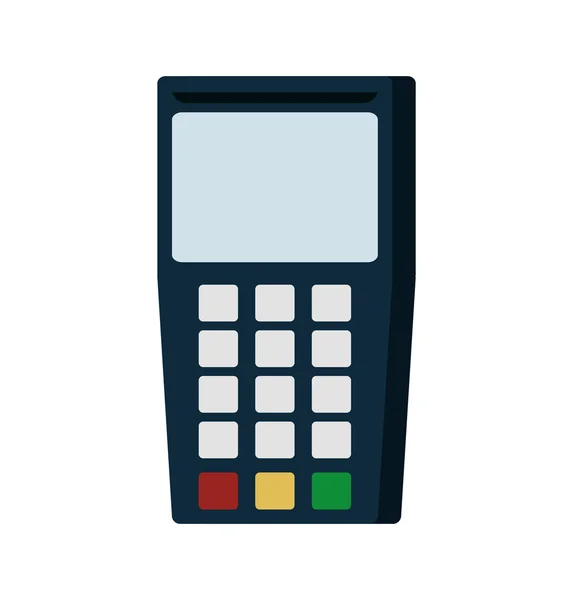 Máquina de vales icono de comercio electrónico — Vector de stock