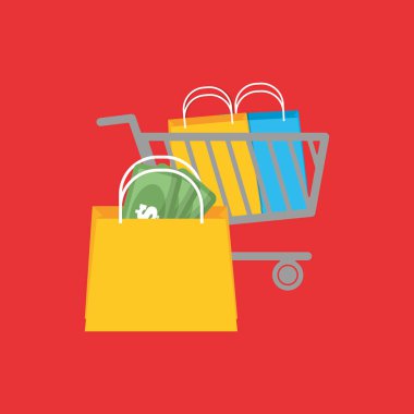 alışveriş çantası para