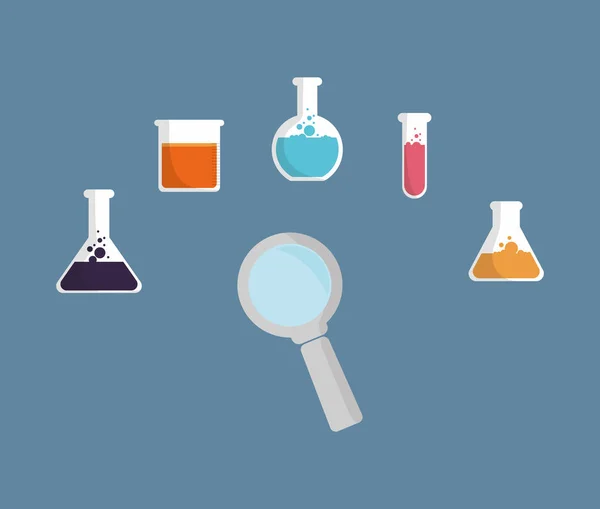 Εργαστήριο Χημείας επιστήμη — Διανυσματικό Αρχείο