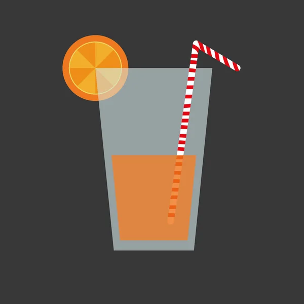 Heerlijke jus d'orange — Stockvector