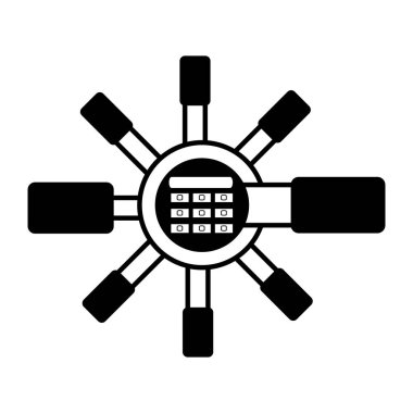 tutamaç kasa izole simgesi