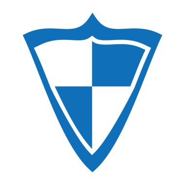 kalkan güvenlik sistem izole simgesi