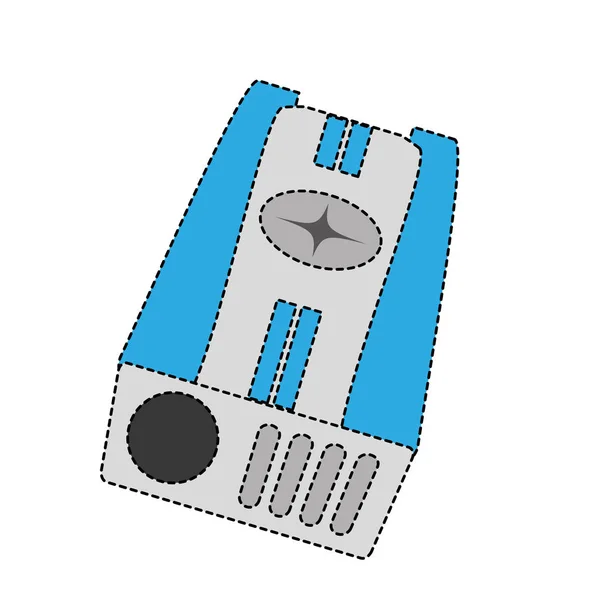 Изолированная иконка точилки — стоковый вектор