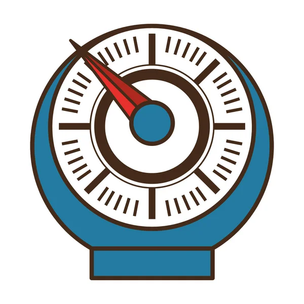 Compass guide device isolated icon — Stock Vector