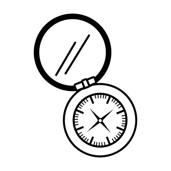 Izolované ikona kompasu průvodce zařízení — Stockový vektor