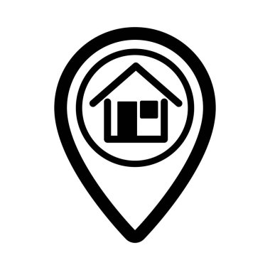 PIN Emlak izole simgesi