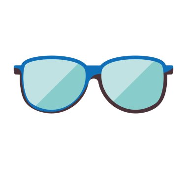 Stil gözlüğü izole simgesi