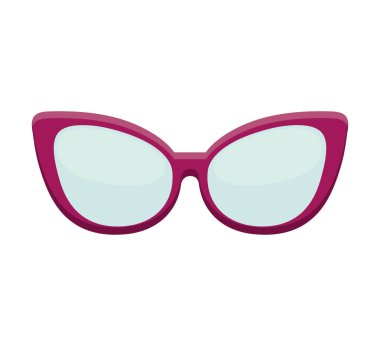 Stil gözlüğü izole simgesi