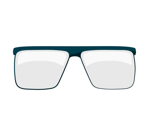 Стиль очки изолированный значок — стоковый вектор