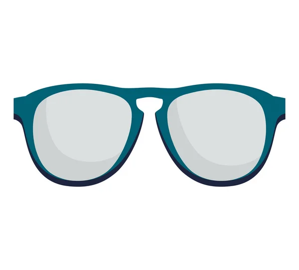 Style glasses isolated icon — Stock Vector