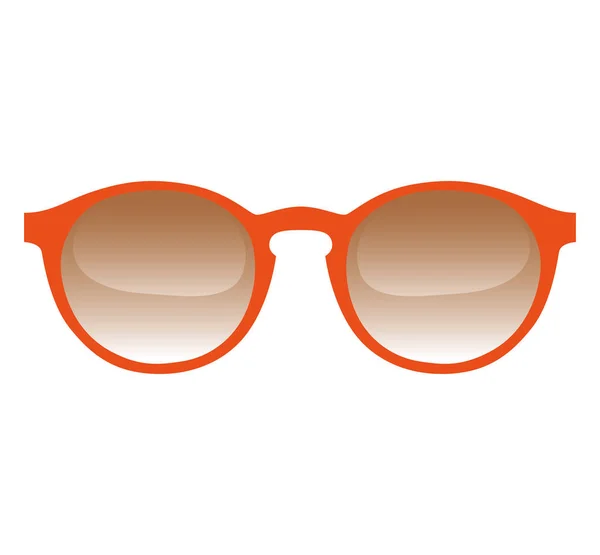 Estilo gafas de sol icono aislado — Vector de stock