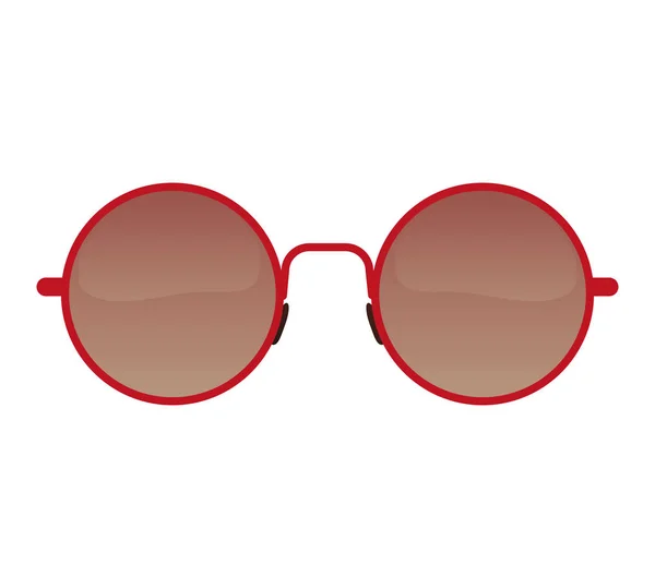 Μεμονωμένο εικονίδιο στυλ γυαλιά ηλίου — Διανυσματικό Αρχείο