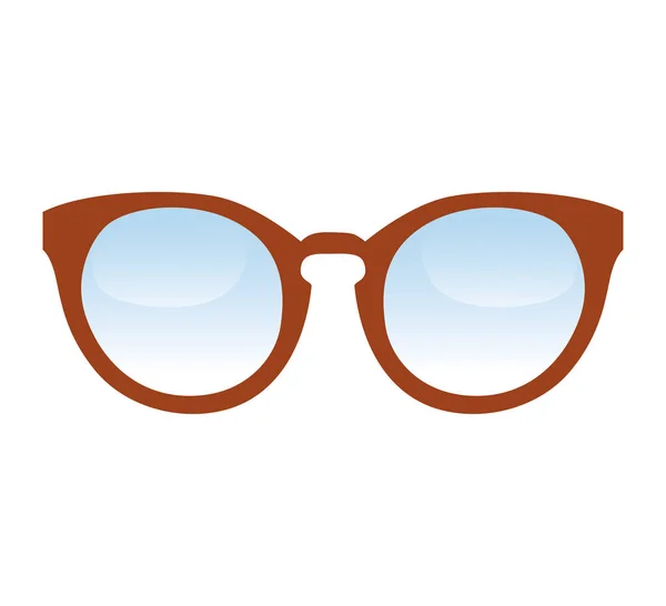 Gafas de estilo icono aislado — Vector de stock