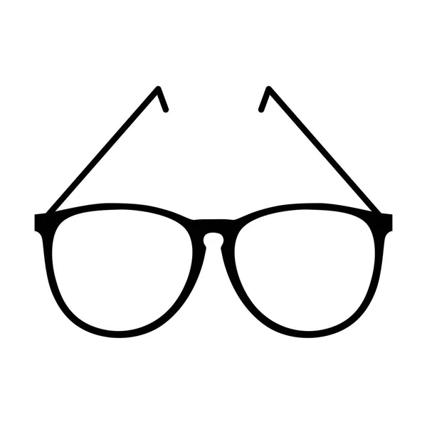 Style glasses isolated icon — Stock Vector