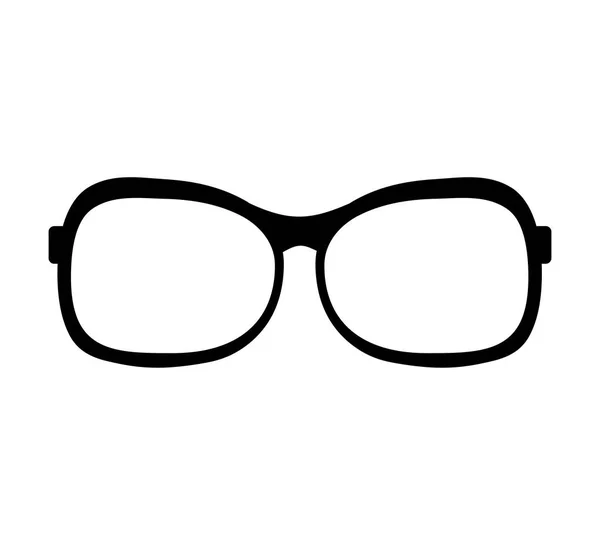 风格眼镜孤立的图标 — 图库矢量图片