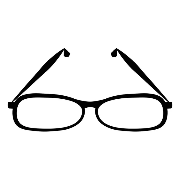 Gafas de estilo icono aislado — Archivo Imágenes Vectoriales