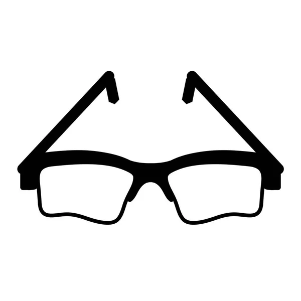 Style glasses isolated icon — Stock Vector