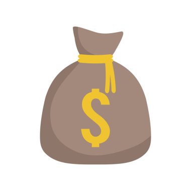 para çantası izole simgesi
