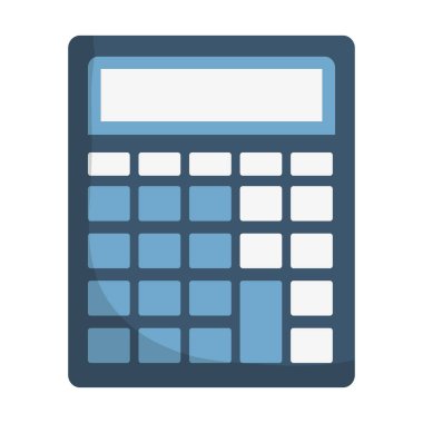 hesap makinesi matematik izole simgesi