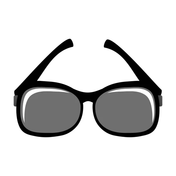 Izolované ikona stylu sluneční brýle — Stockový vektor
