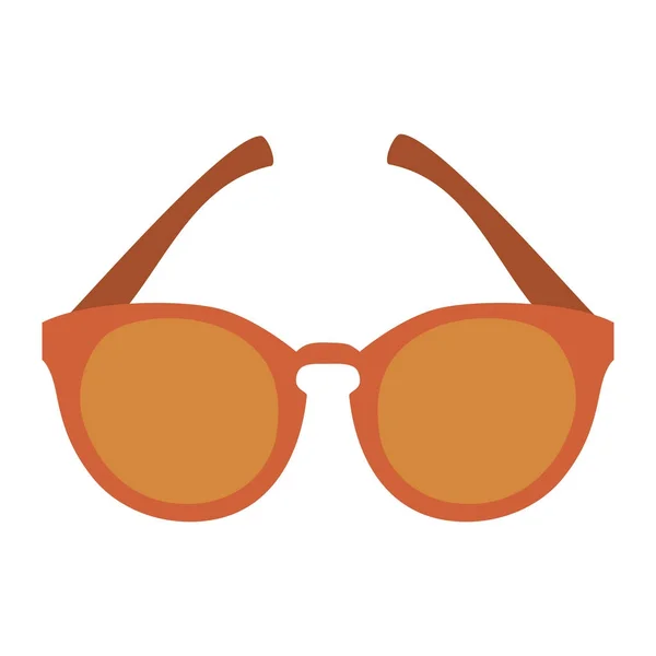 Estilo gafas de sol icono aislado — Vector de stock