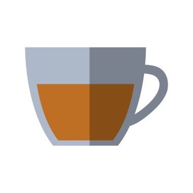 bardak içecek izole simgesi