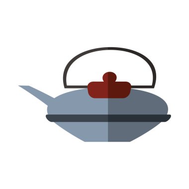 çay çaydanlık içecek izole simgesi