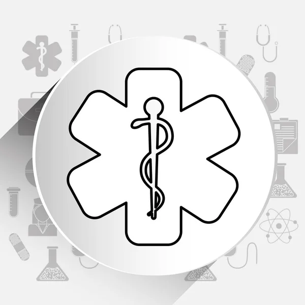 의료 의료 서비스 — 스톡 벡터