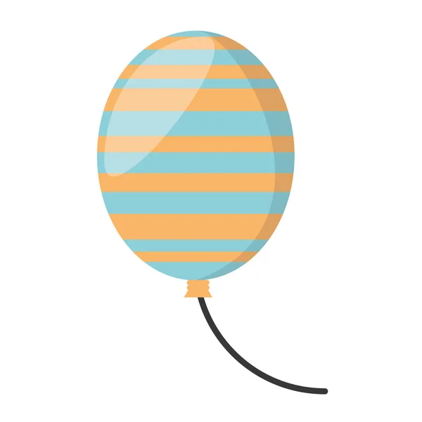气球空气方装饰 — 图库矢量图片