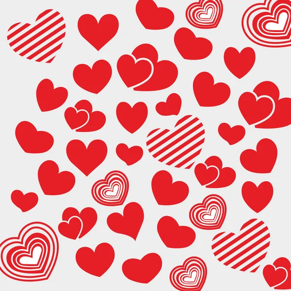 Kalp aşk romantizm — Stok Vektör