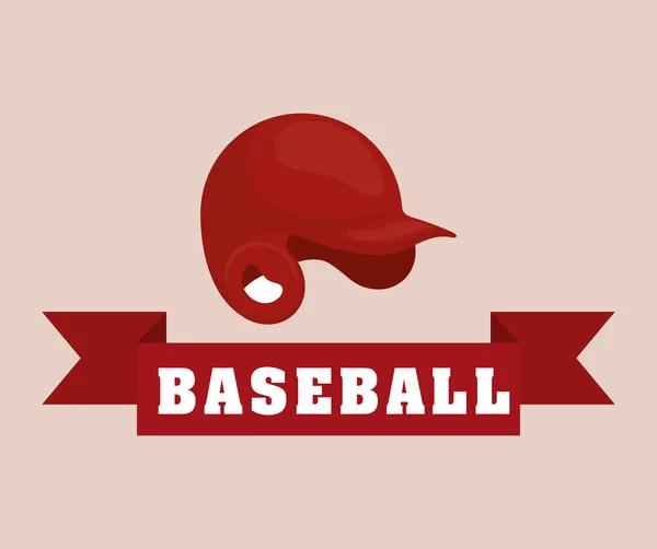 Baseball sportsapka — Stock Vector