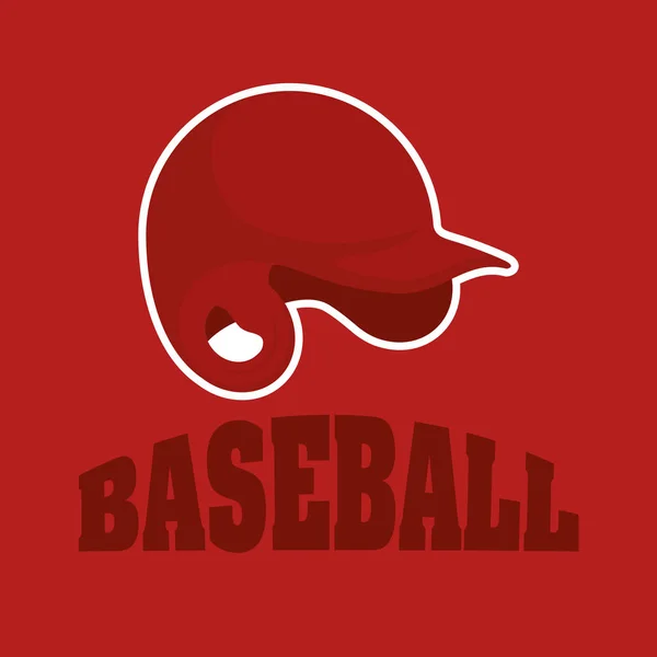 Chapeau de sport baseball — Image vectorielle