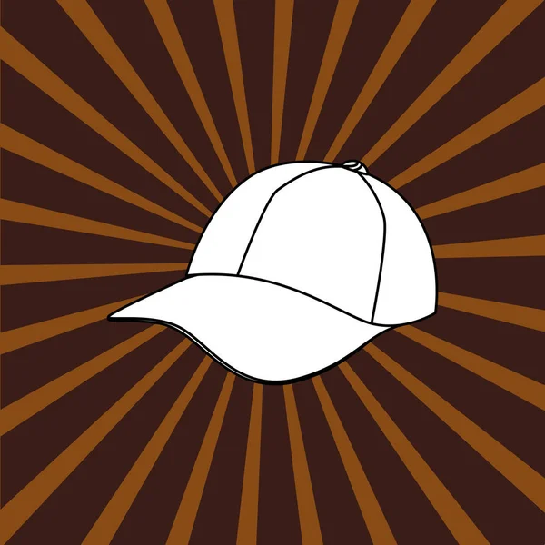 Baseball hat cap — Stock Vector