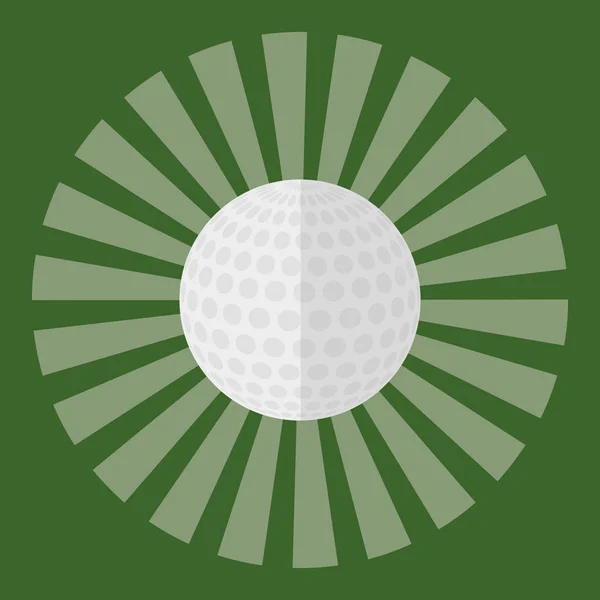 Golf spor oyunu — Stok Vektör