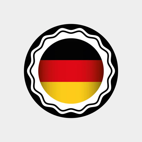 German country flag — Stock Vector