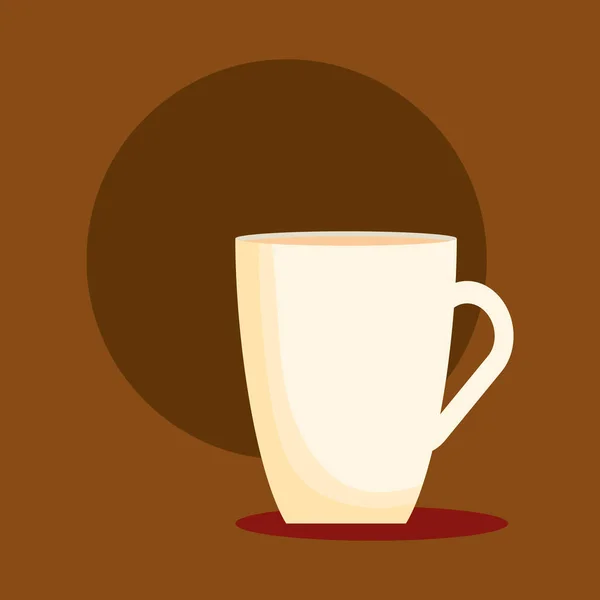 Delicious coffee cup — Stock Vector