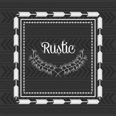 Rustik dekoratif stili