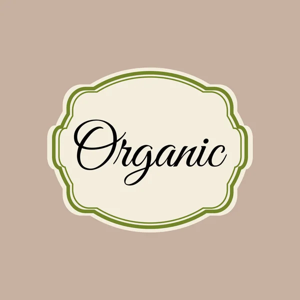 Organic food product — Stock Vector
