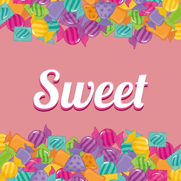Sweet candy shop — Wektor stockowy