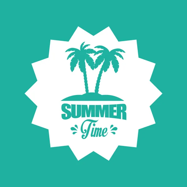 Summer vacation travel — Stock Vector