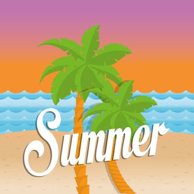 avuç içi ağaç beach