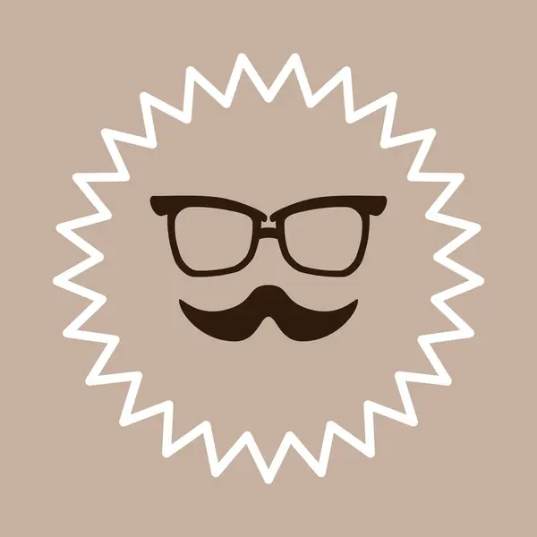 Hipster moda estilo de vida — Vector de stock