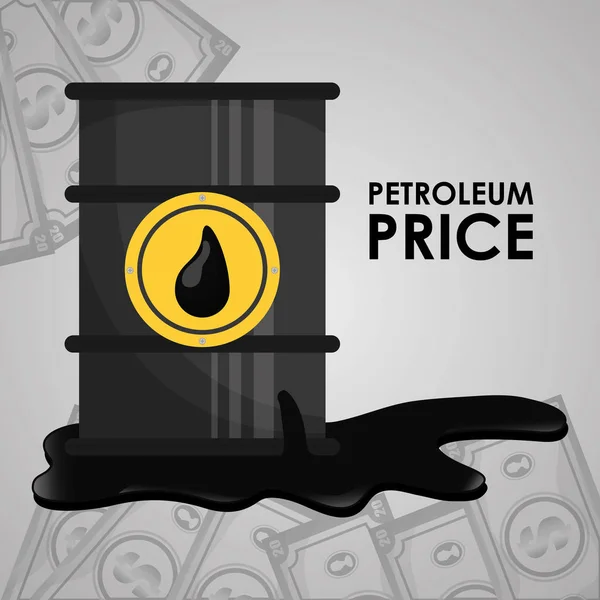 Olje- och petroleumsindustrin — Stock vektor
