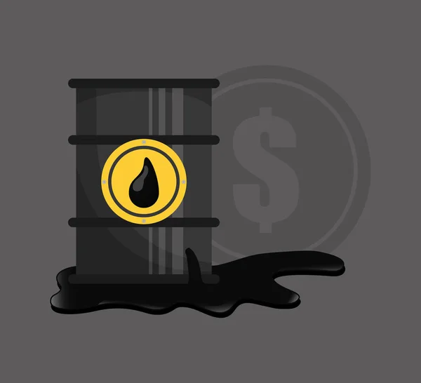 油および石油産業 — ストックベクタ