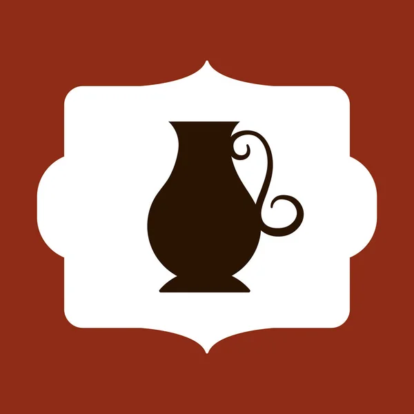 Délicieuse boisson au thé — Image vectorielle