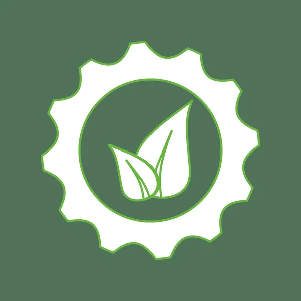 Gå grön ekologi — Stock vektor