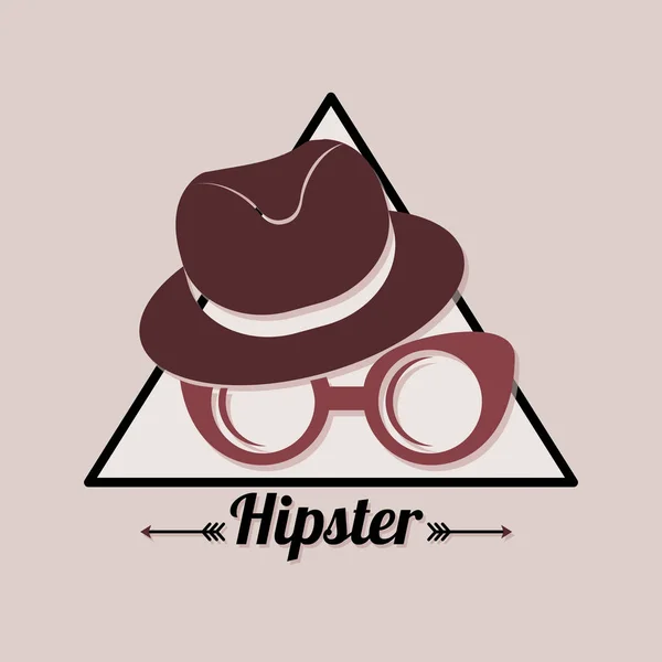 Hipster moda styl życia — Wektor stockowy