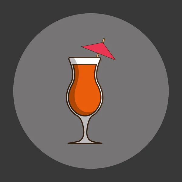 Coktail bar drink — ストックベクタ