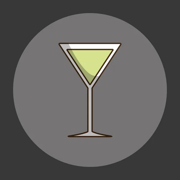 Coktail bar drink — Vettoriale Stock