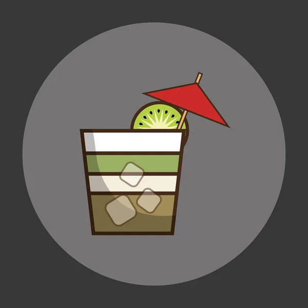Coktail bar drink — Stockvector